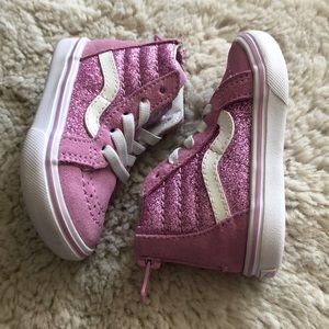 EUC Vans SK8 Hi Zip Comfy Cush